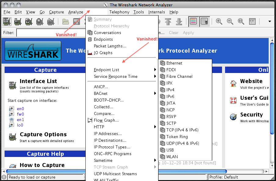 wireshark mac os